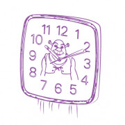 Фото на часах