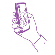 Фото на чехле телефона