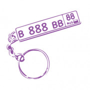 Брелок Госномер