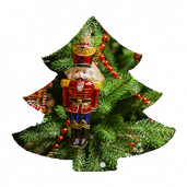 Магнит металлический Елочка