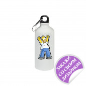 Бутылка металлическая 500 мл