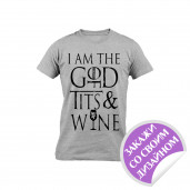 Футболка unisex серая (имитация хлопка)