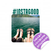 Магнит металлический Instagood