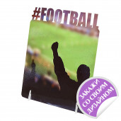 Металлическая фоторамка Football